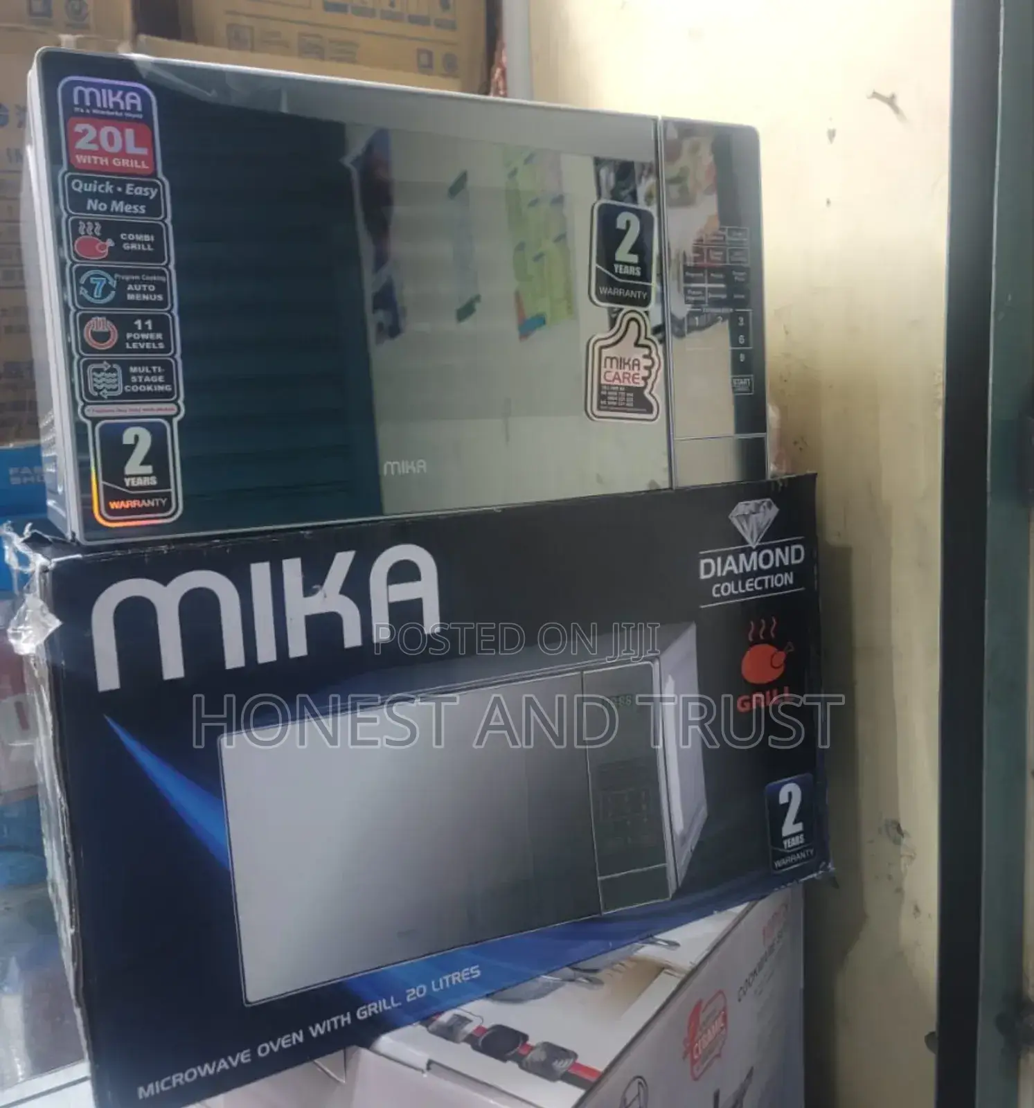 MIKA 20ltrs Digital Microwave Oven With Grill