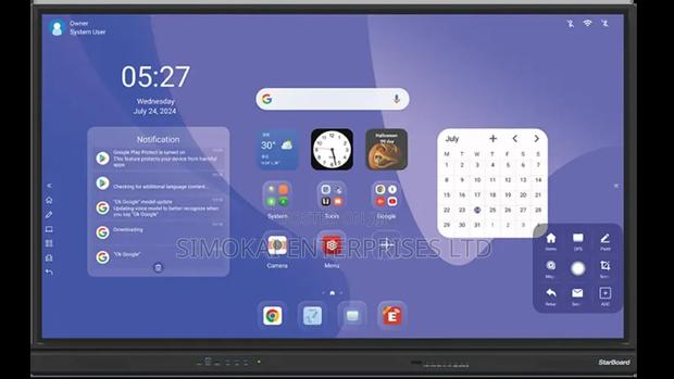 Starboard Interactive Flat Panel Display – 75” - main view