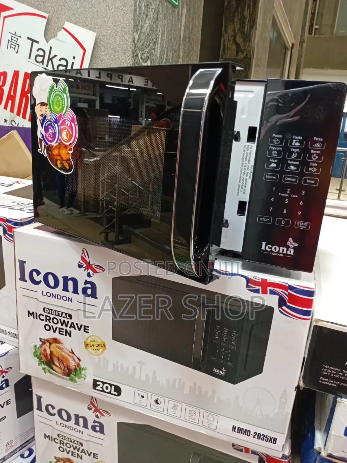 20litres Icona Digital Microwave