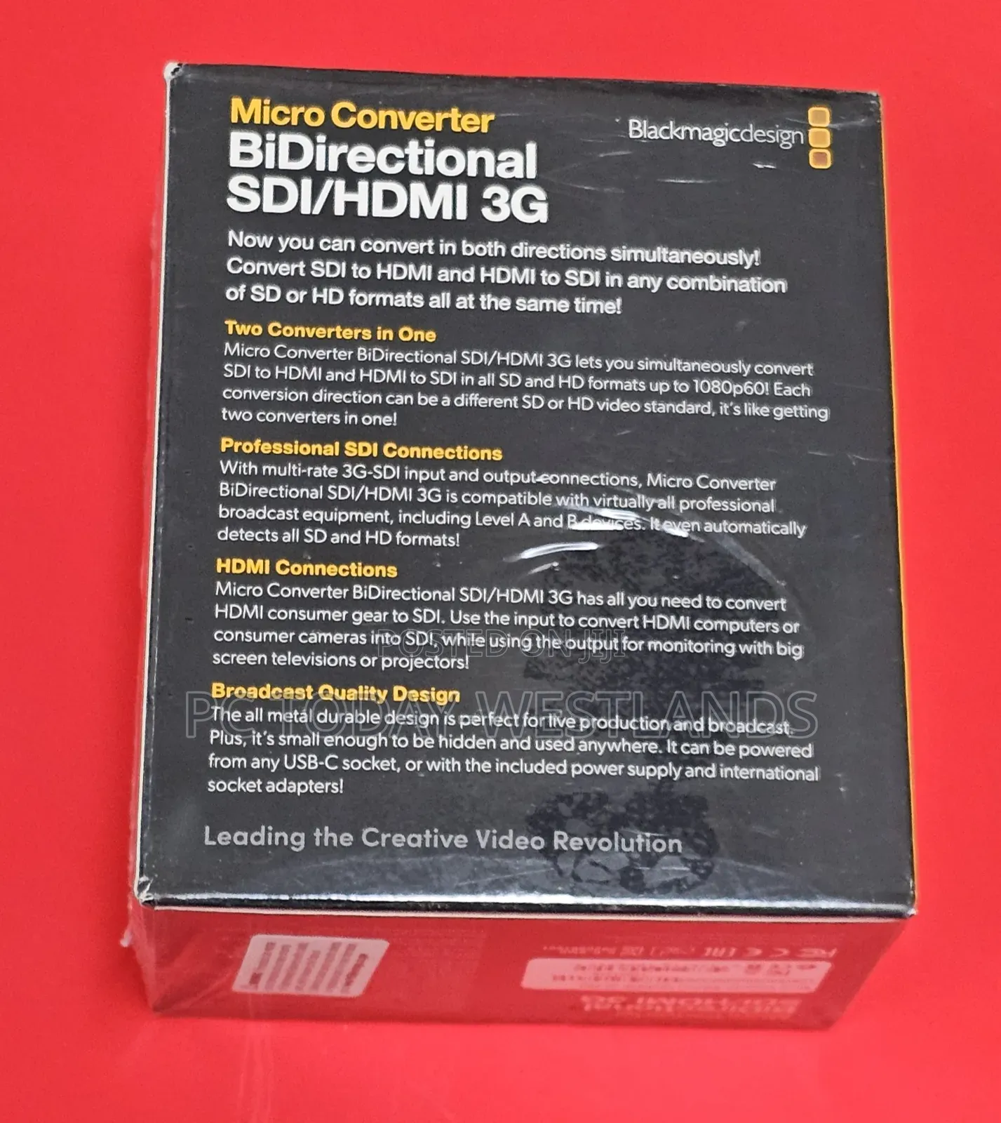 Blackmagic Design Micro Converter Bidirectional Sdi/Hdmi 3g
