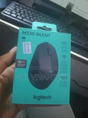 Logitech M330 Black Wireless Silent Mouse
