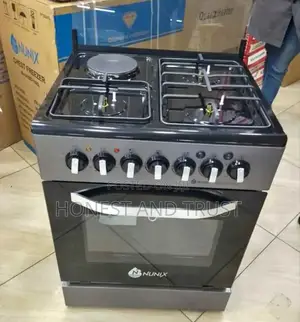 Nunix 50*55 3+1 Standing Cooker With Electric Oven