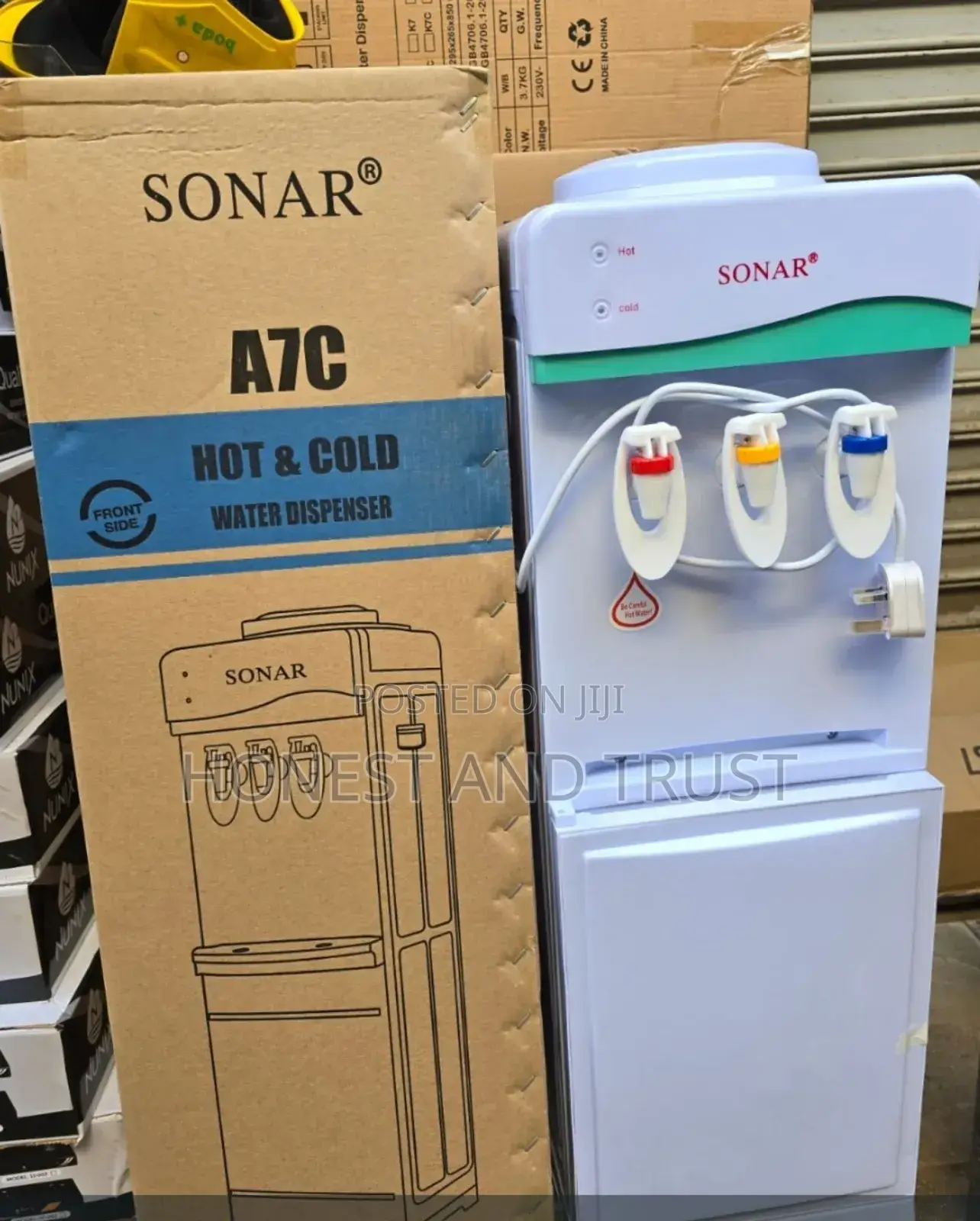 3 Taps Water Dispenser