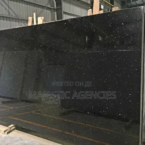 Black Granite Galaxy Slab