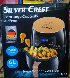 6litre Airfrier Silver Crest