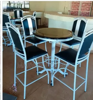 High Stool Chair and Table for Club and Hotel
