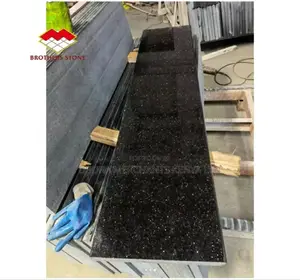 Super Black Galaxy Granite Top