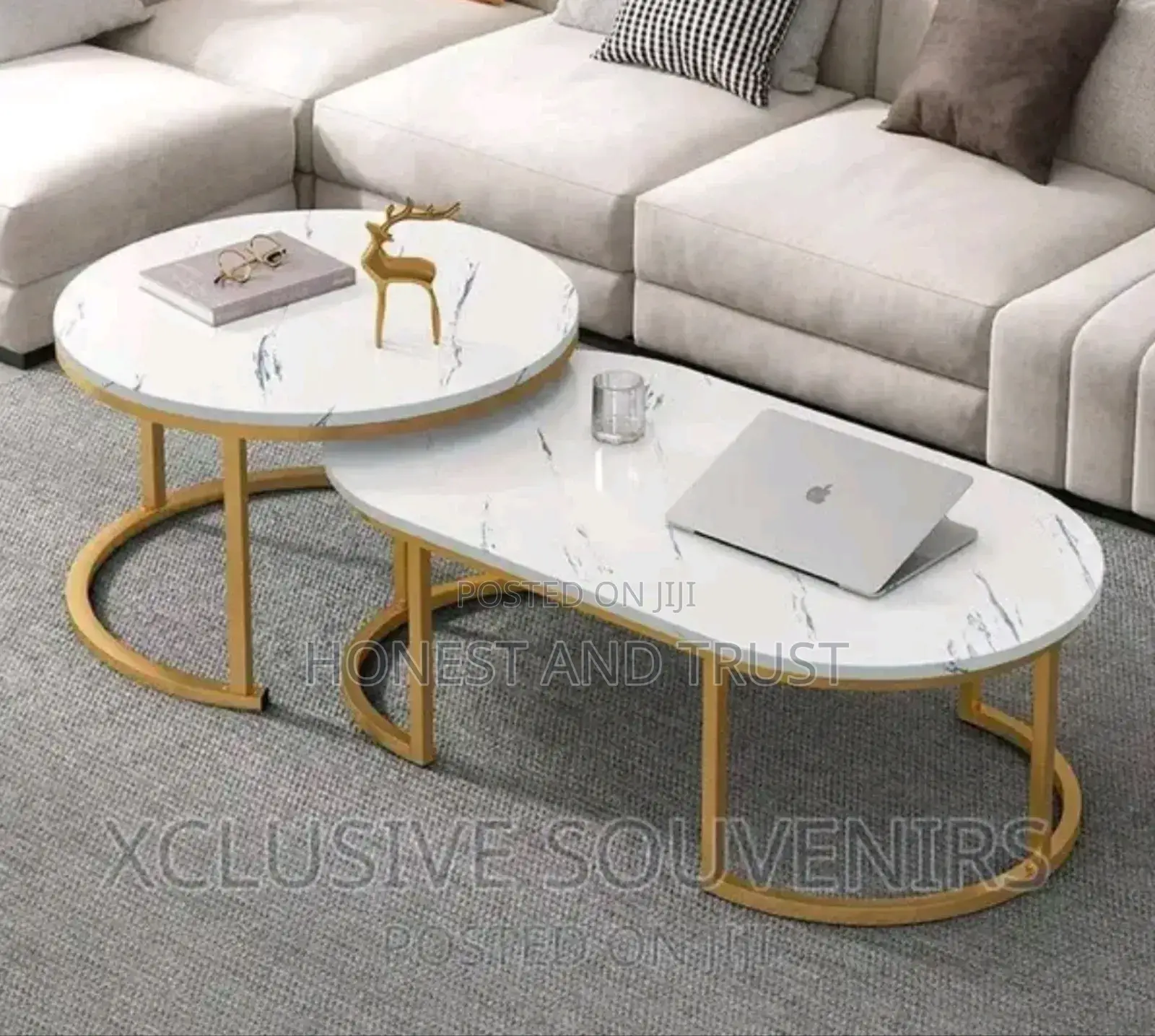 Nesting Table White