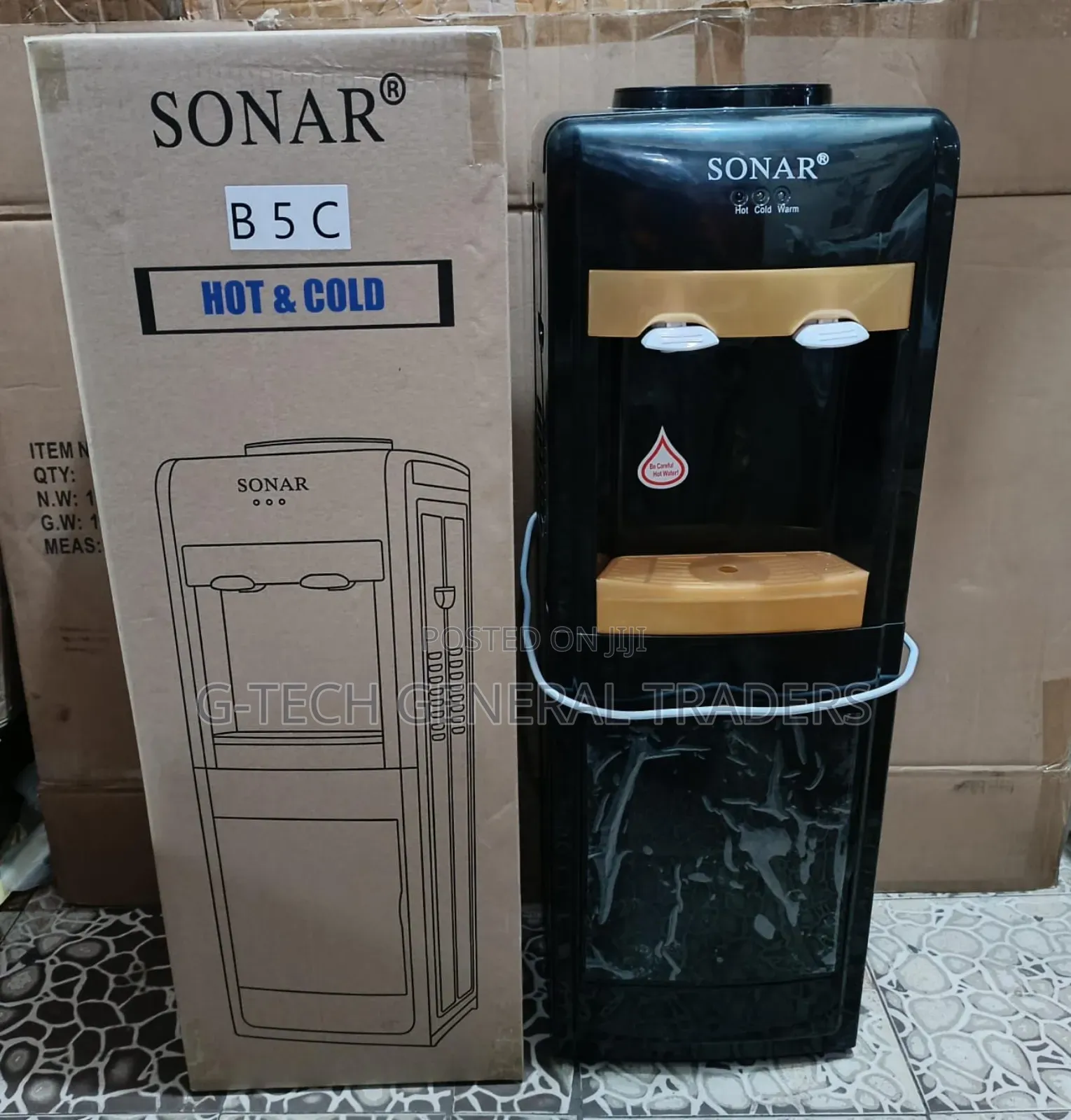 B5c Hot and Cold Sonar Water Dispenser