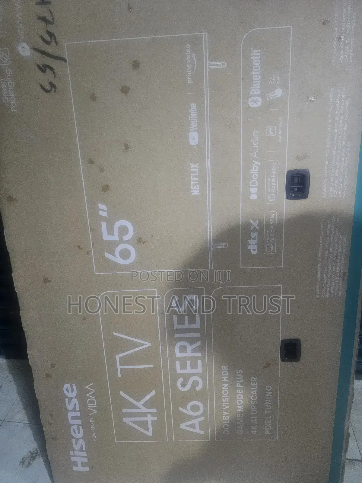 Hisense 65 Inche Smart Android Tv