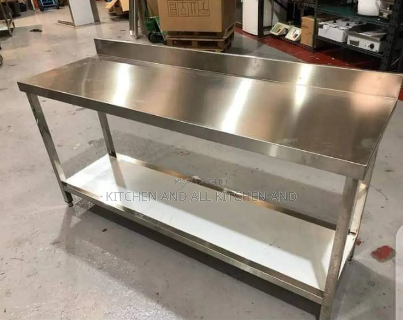 6ft Work Top With Undershelf