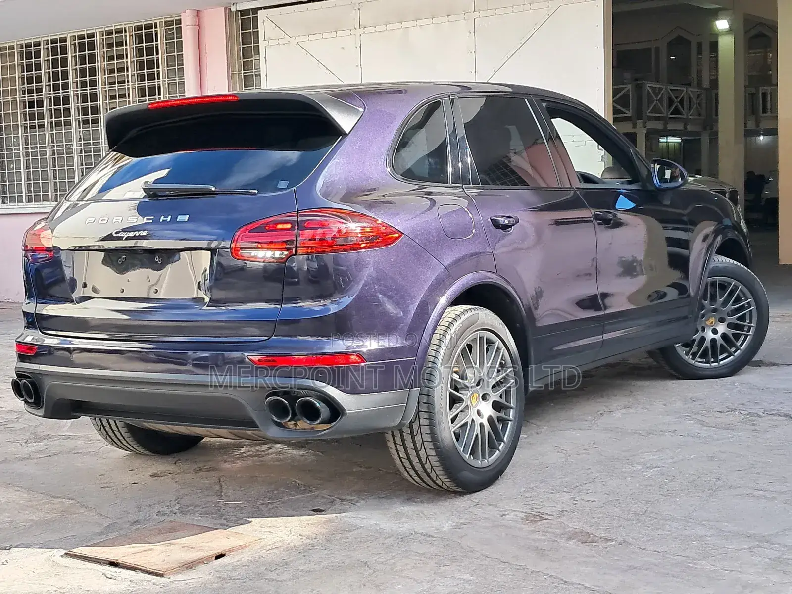 Porsche Cayenne 2019 Purple