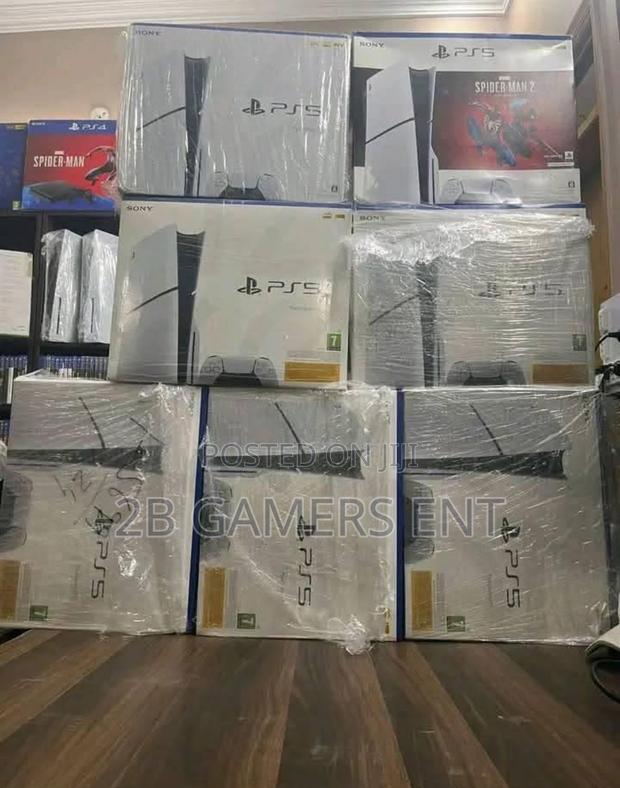New Slim Ps5 Sealed Consoles - main view
