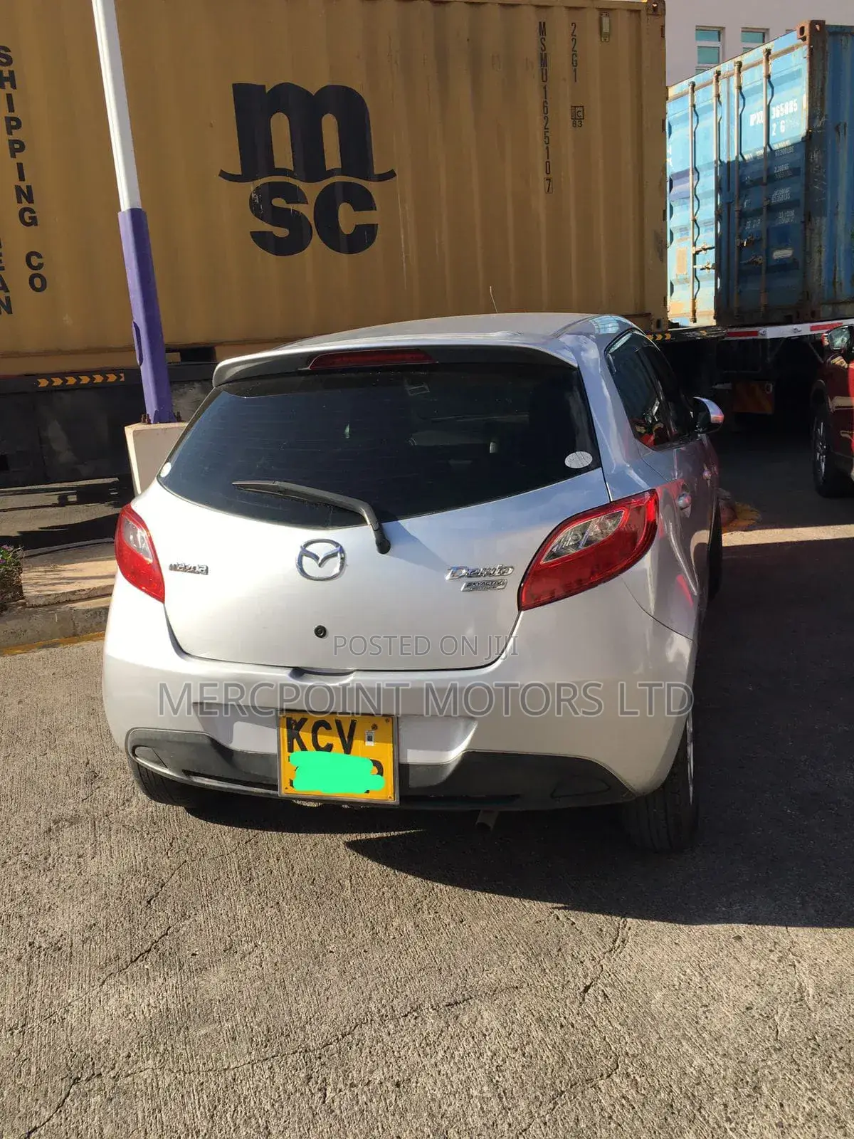 Mazda Demio 2012 Silver