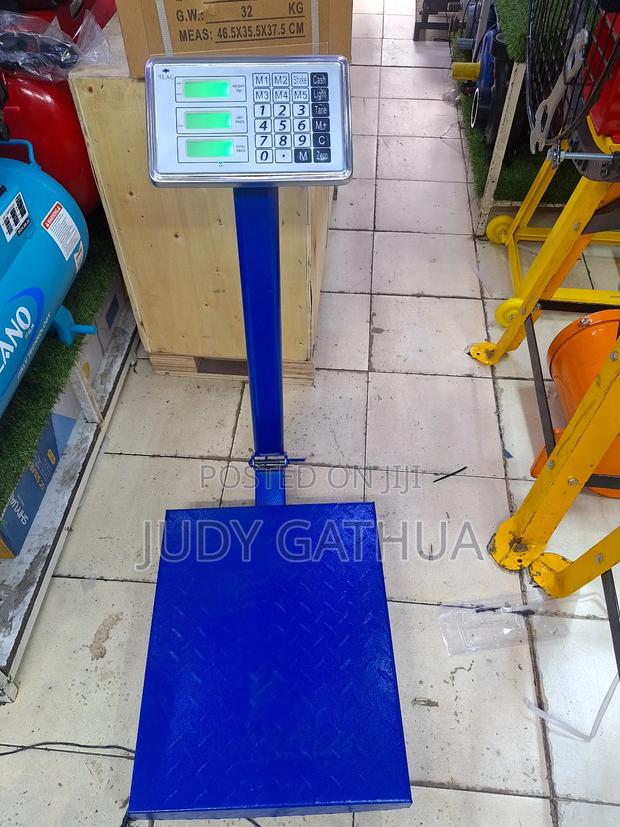 Scale 300kg Blue - main view