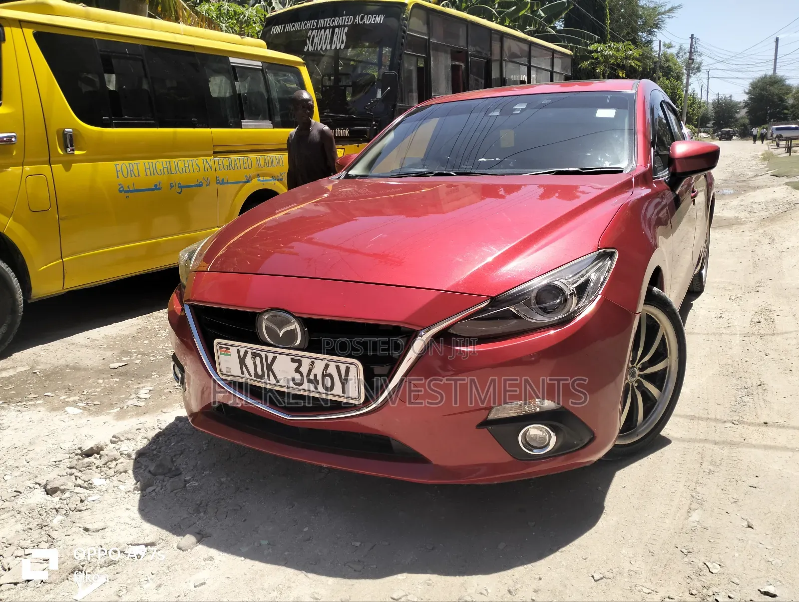 Mazda Axela 2015 Red