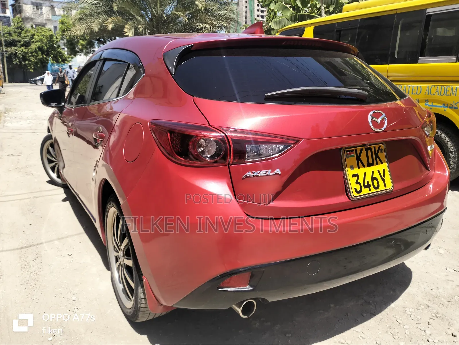 Mazda Axela 2015 Red