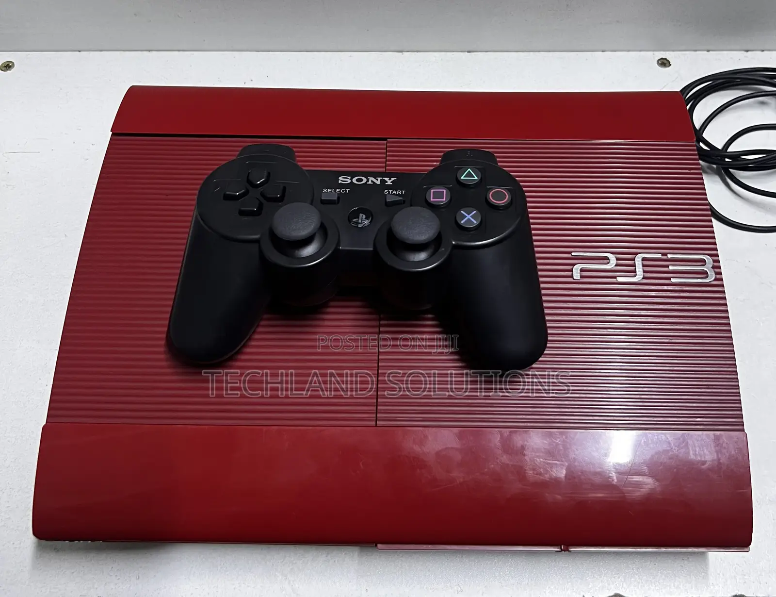 Red Home Used Ps3 Console