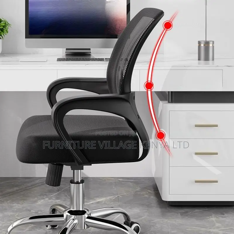 Office Staff Seats; Mesh Task Chair With Armrest