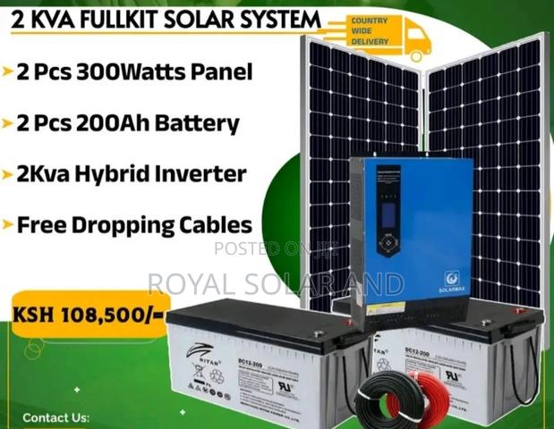 2kva Fullkit Solar System - main view