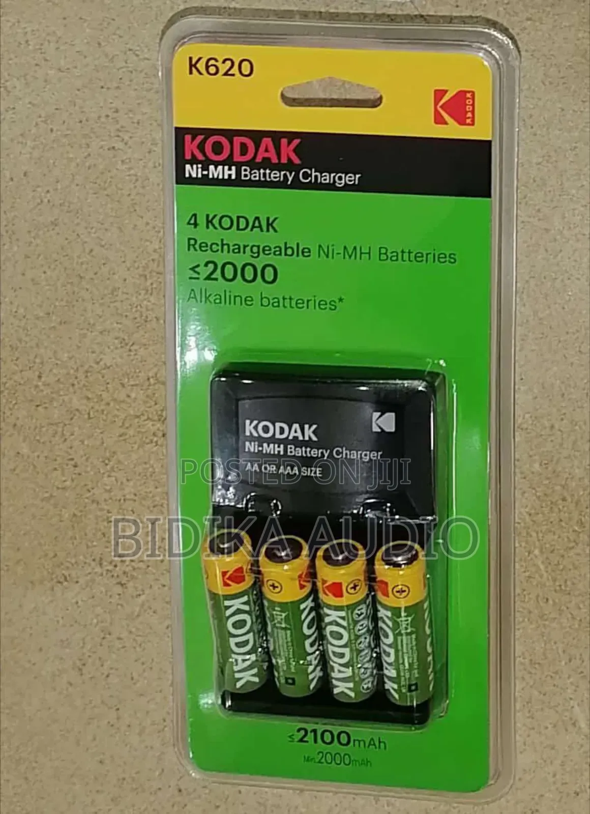 4 Kodak High Rechargeable Batteries