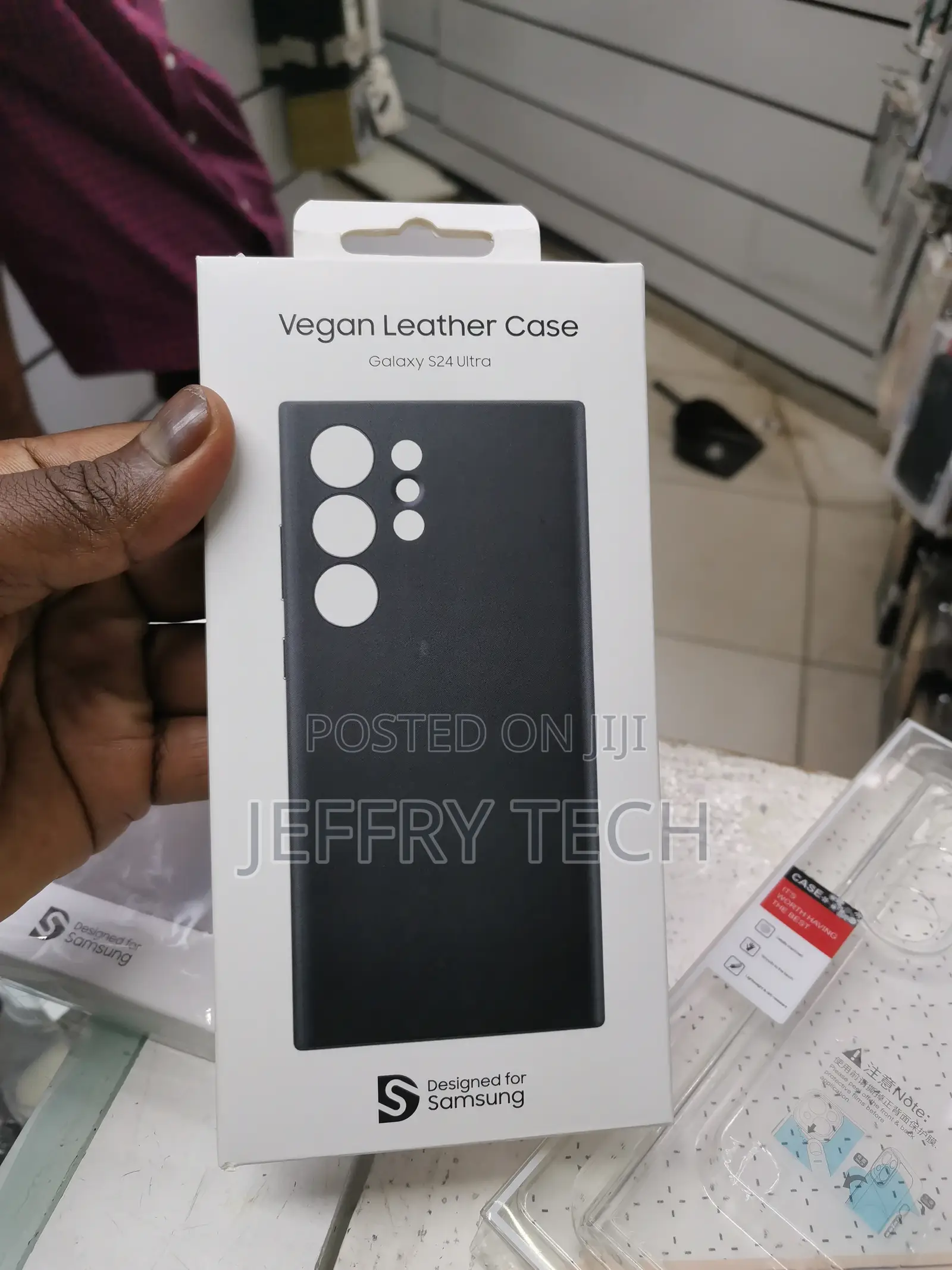 NEW Samsung Galaxy S24 Ultra Vegan Leather Case