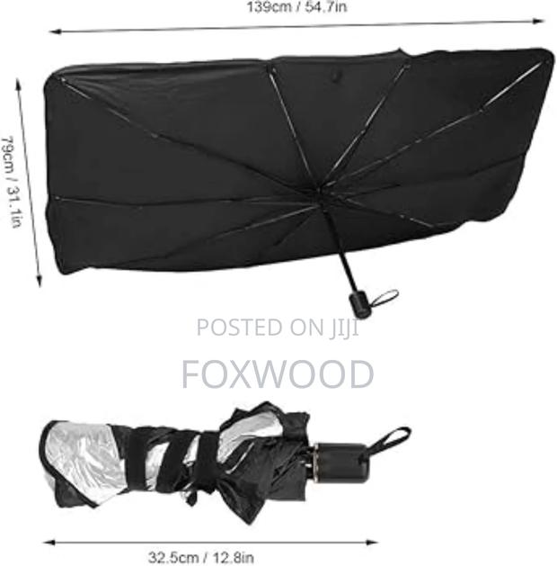 Car Dashboard Umbrella Sunvisor Windscreen Cover - thumbnail 3