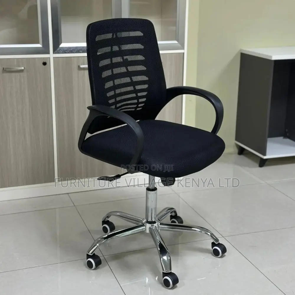 Office Swivel Seats; Mid-Back Strong Mesh Executive Chair