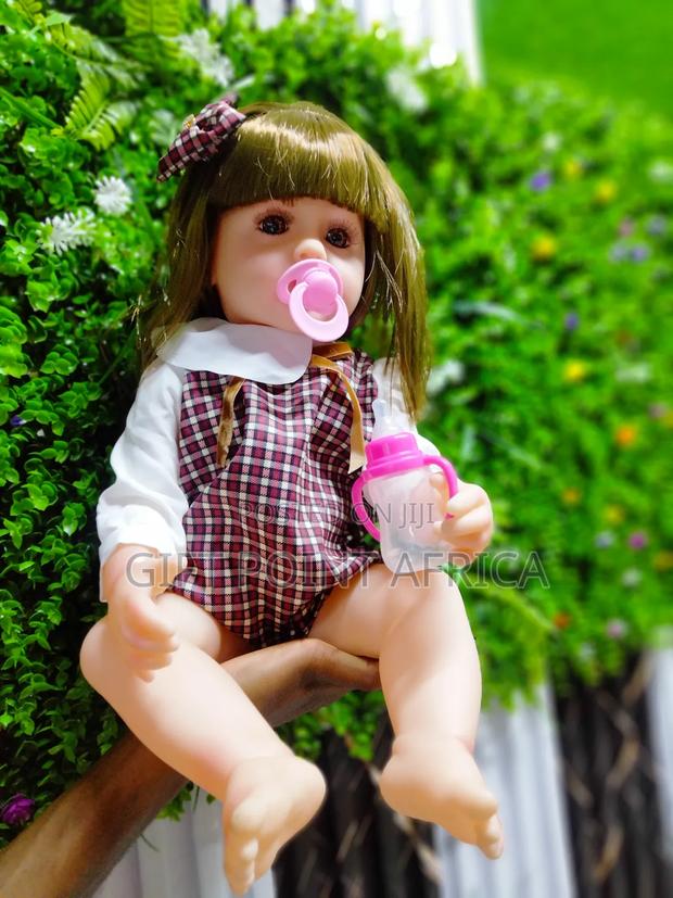 58cm White Doll With Clothes for Kids - thumbnail 2