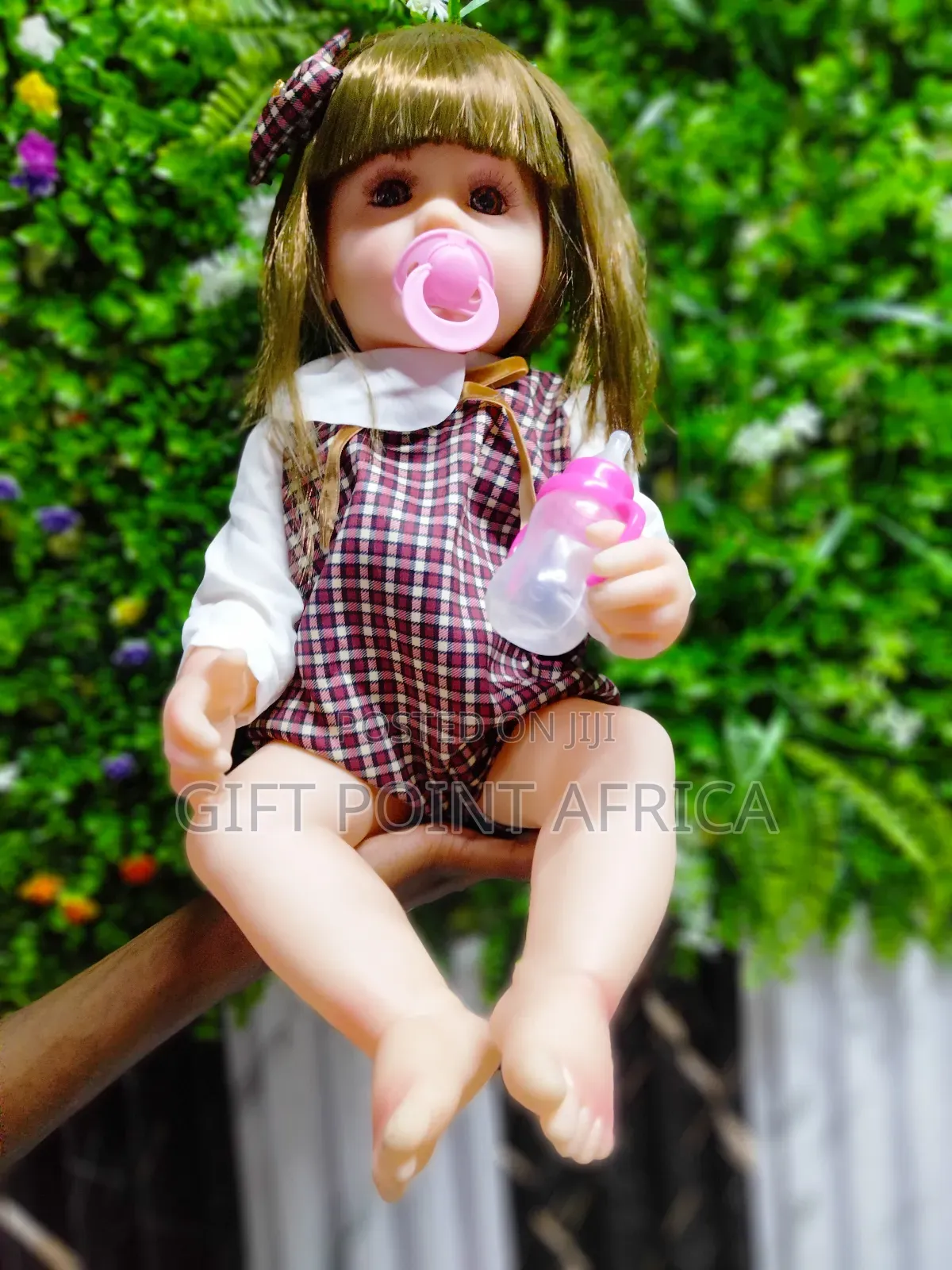 58cm White Doll With Clothes for Kids