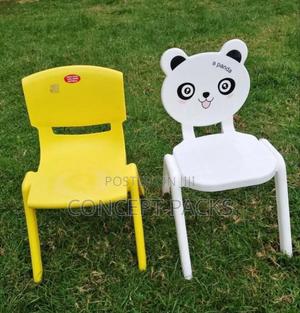 2pcs Children Plastic Chairs . - thumbnail 2
