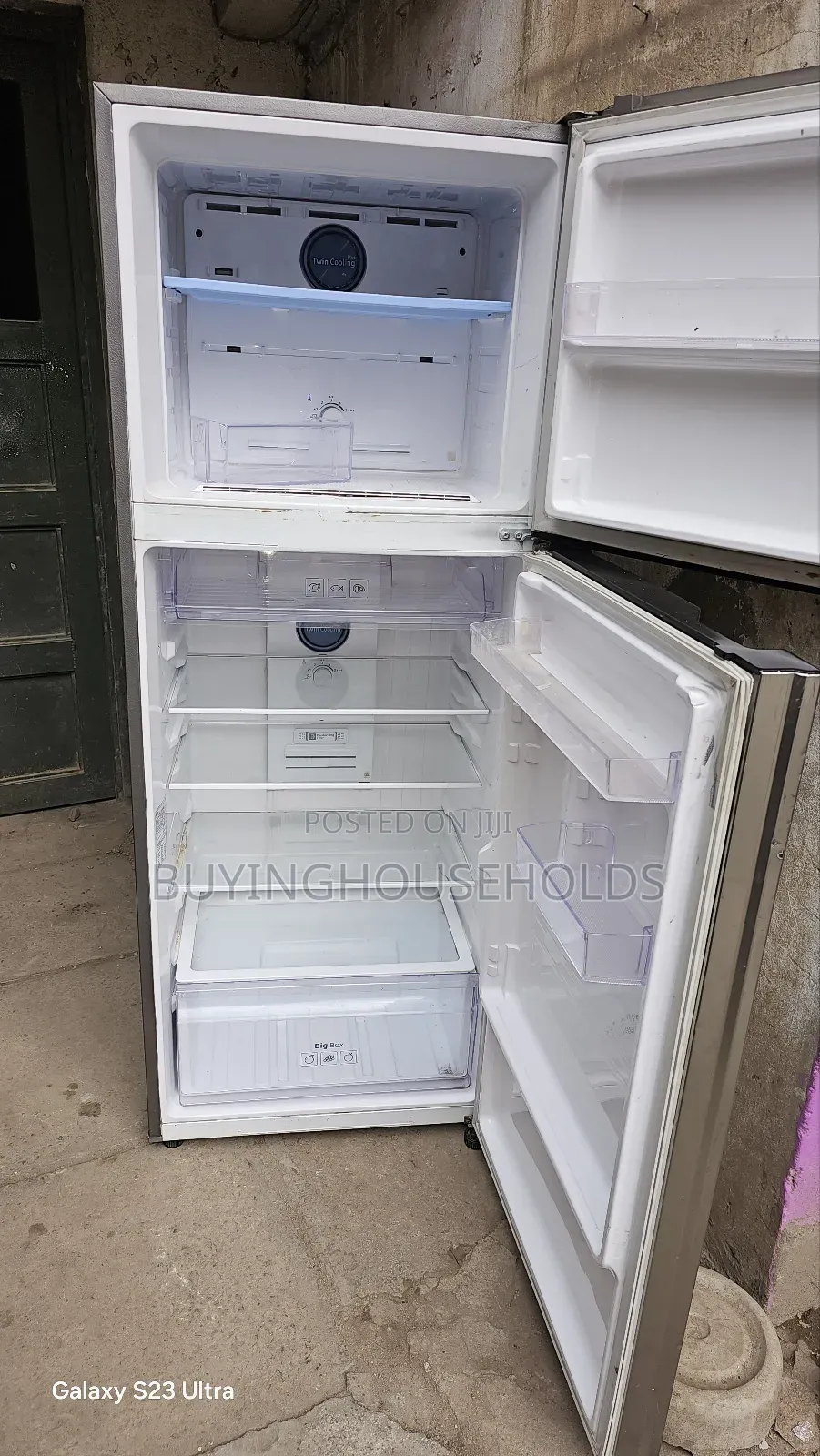 Samsung 450l No Frost Fridge Twin Cooling Rt49