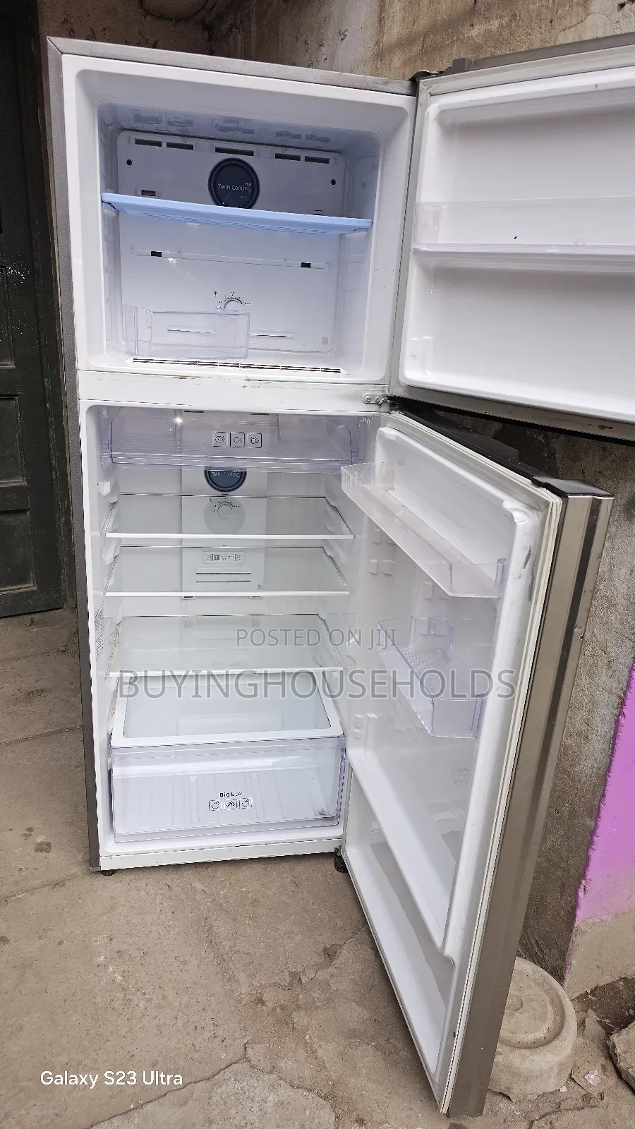 Samsung 450l No Frost Fridge Twin Cooling Rt49