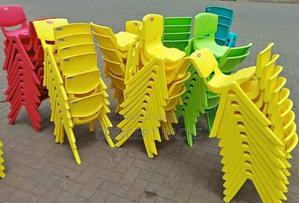 Kindergarten Plastic Chairs. - thumbnail 2