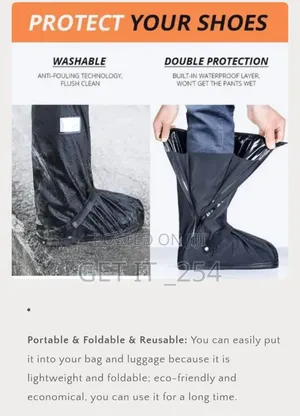 Foldable Reusable Waterproof Cover Boots