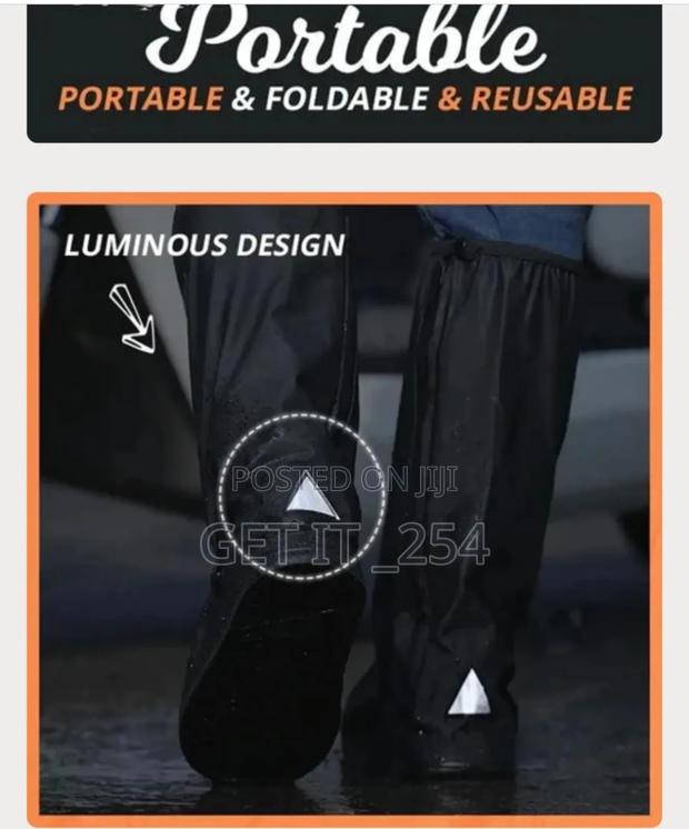 Foldable Reusable Waterproof Cover Boots - thumbnail 4