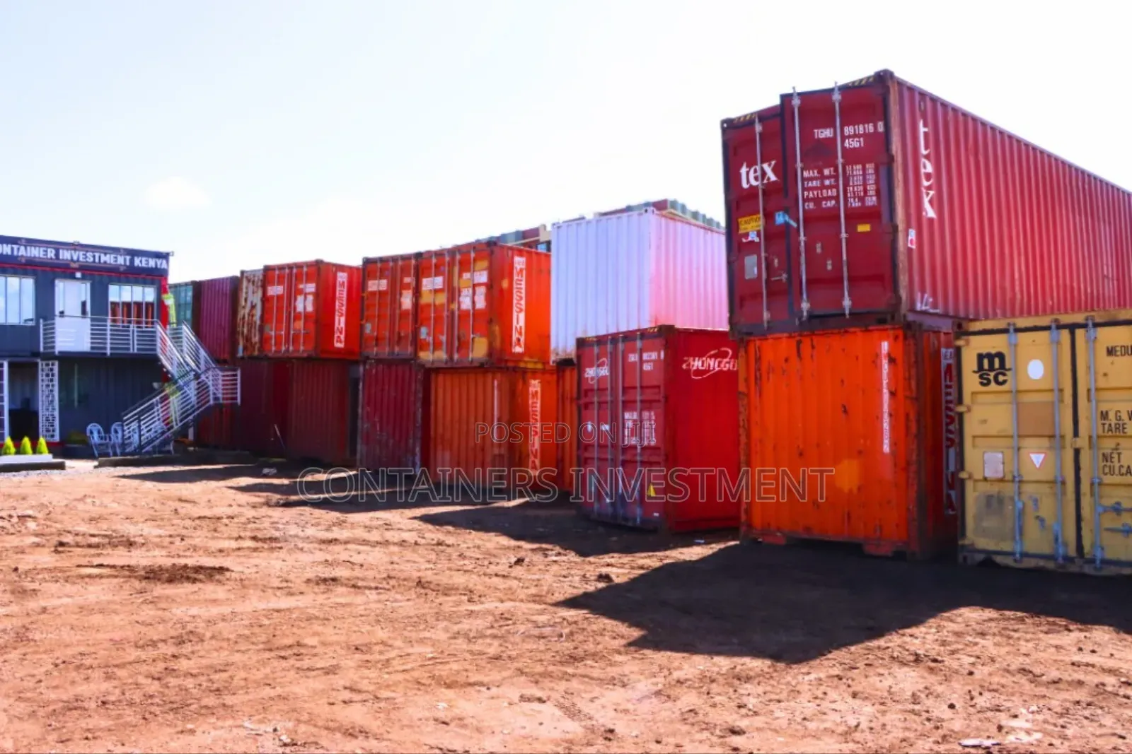 40ft Containers Available for Sale- Receptive Team to Help.