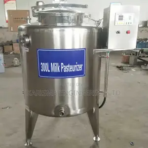 Locally Fabricated Stainless Steel 300L Milk Pasturizer