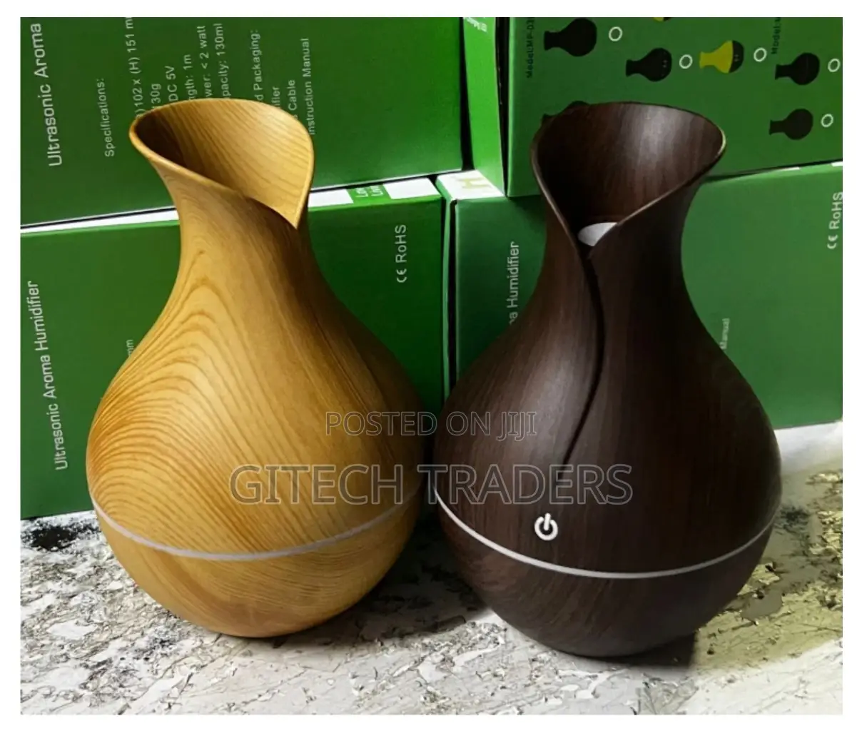 Ultrasonic Wooden Humidifier