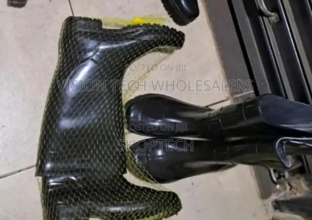 CP Black Gumboots - main view