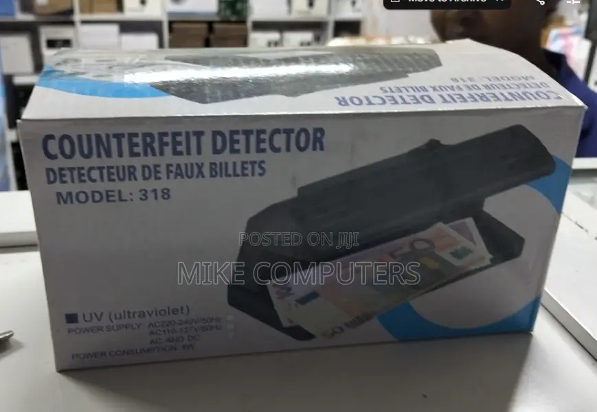 UV Counterfeit Bill Detector Black-Light Currency Tester