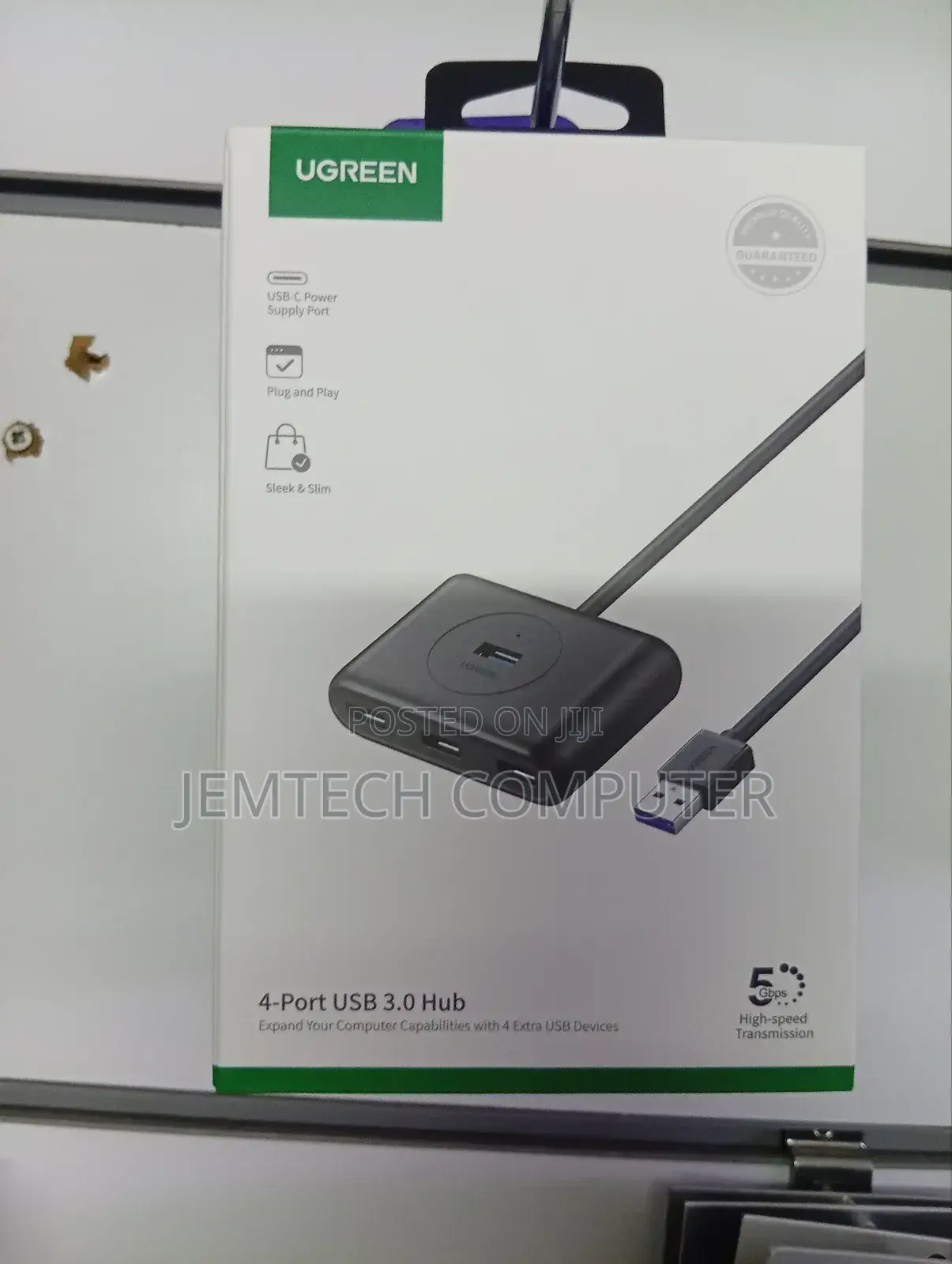 Ugreen USB 3.0 4 Ports HUB - CR113^°USB 3.0 4 Ports HUB