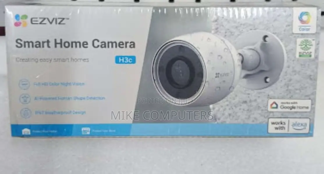 Crystal-Clear 1080P Outdoor Ezviz Smart Home Camera