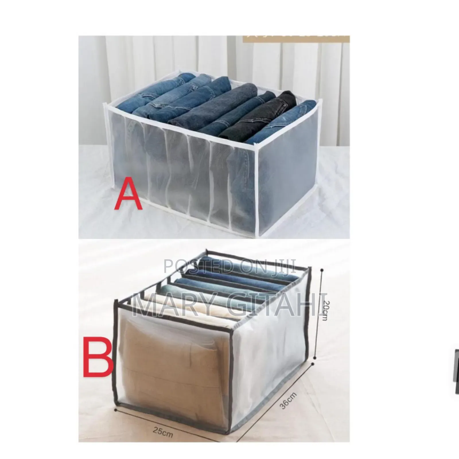 Portable Jeans Organiser