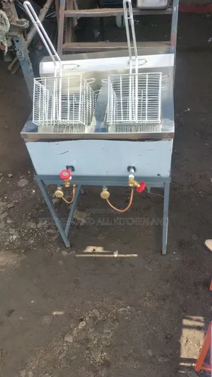 Deep Fryer With a Stand