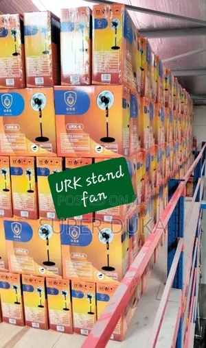 Stand Fan. Round Base Powerful Fan