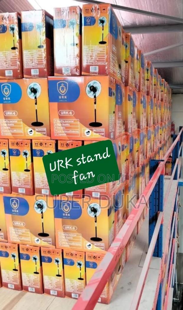 Stand Fan. Round Base Powerful Fan - main view