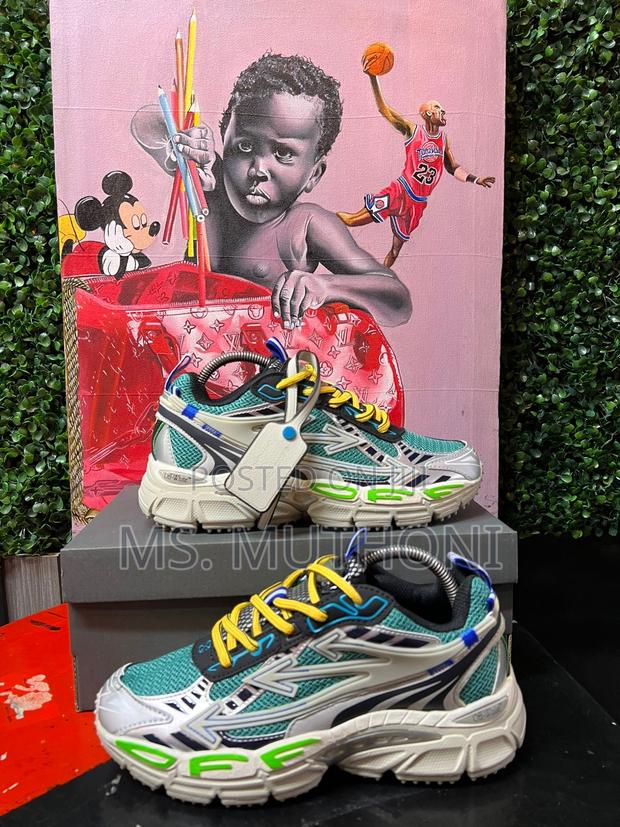 *OFF-WHITE Blue /Be Right Back”Paris”* Size :36-44 - thumbnail 4