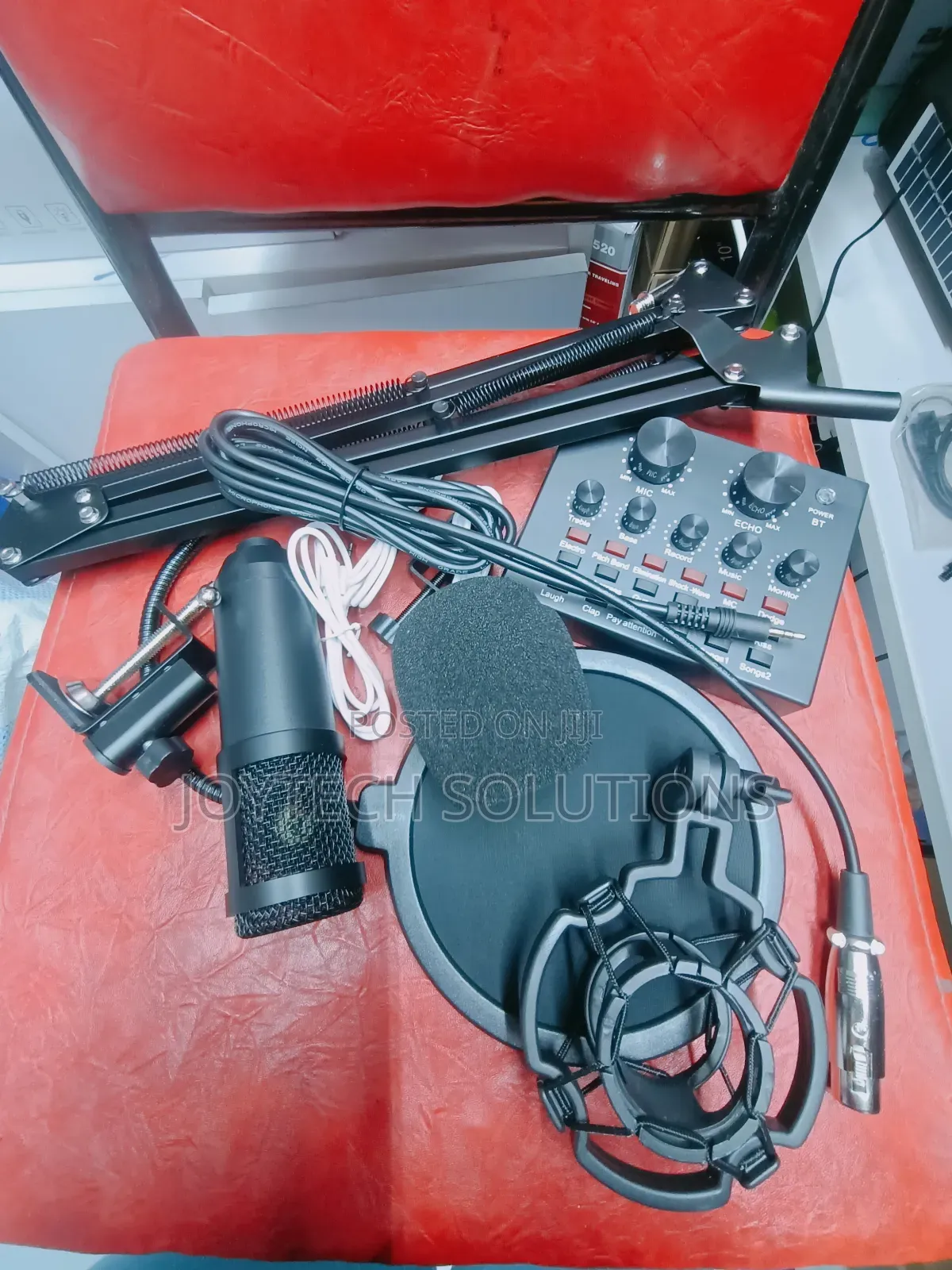 Sound Card Condenser V8 Microphone