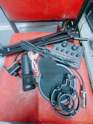 Sound Card Condenser V8 Microphone